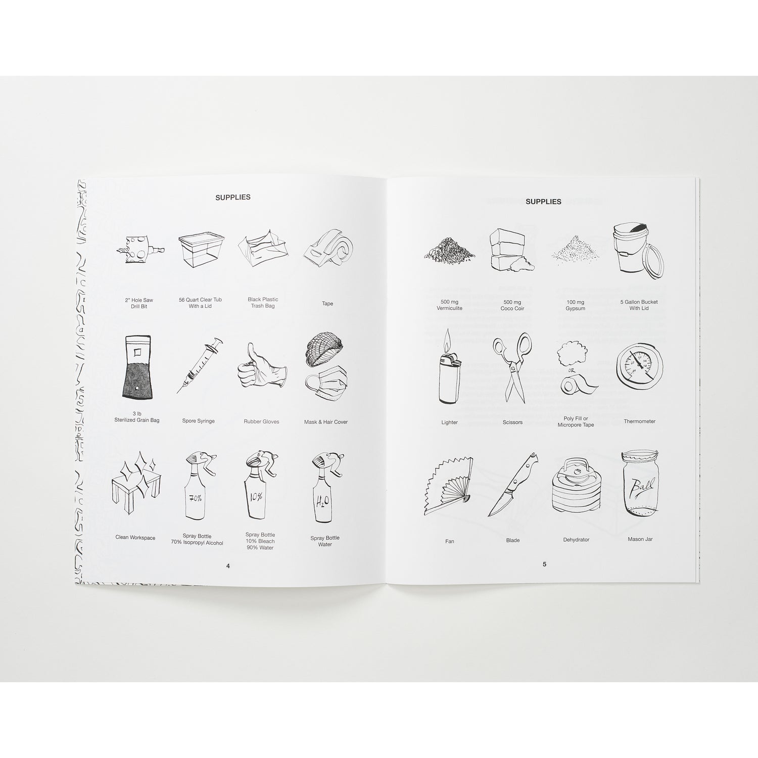 LET'S BE FRIENDS & GROW MUSHROOMS ZINE