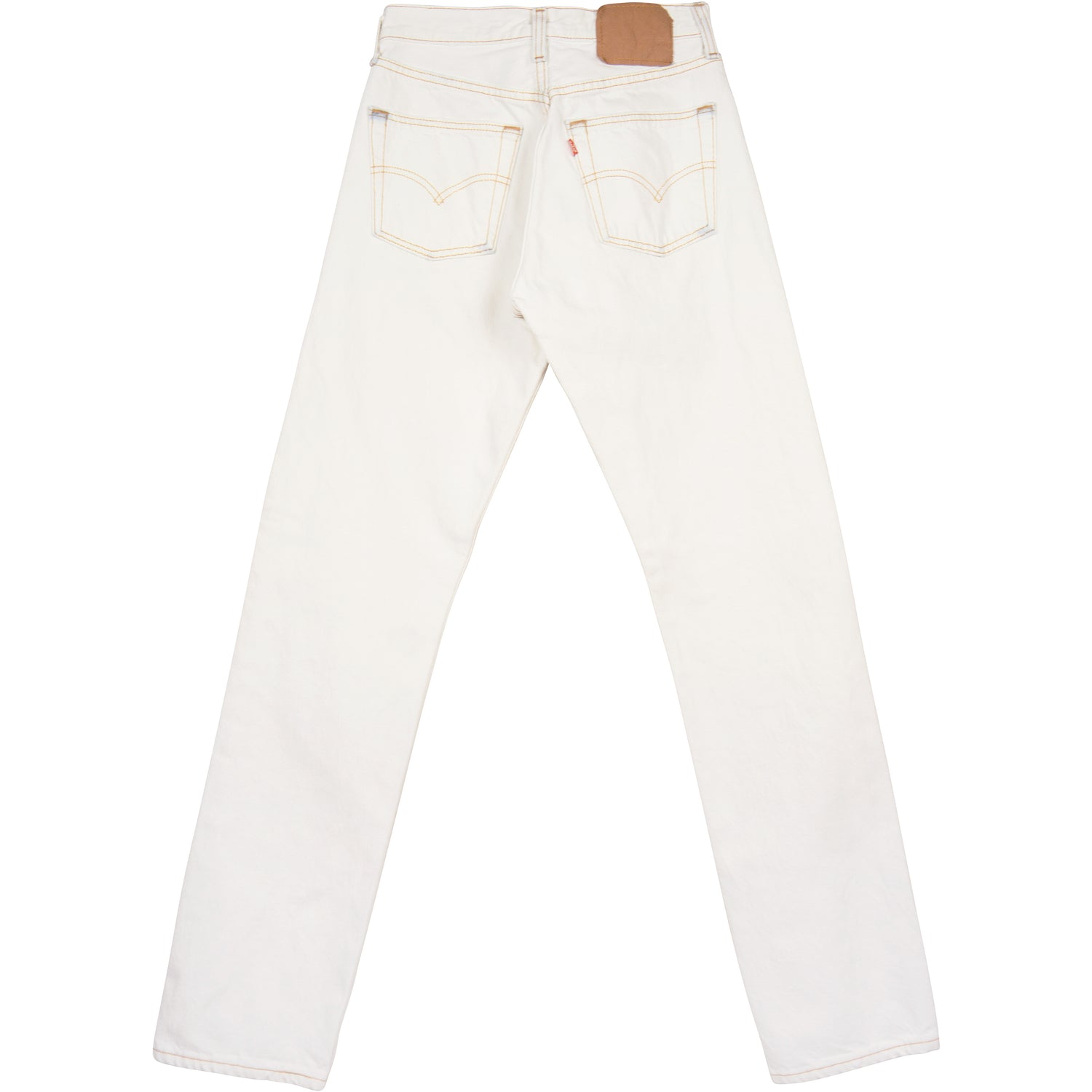 VINTAGE WHITE LEVI'S JEANS - SIZE 25