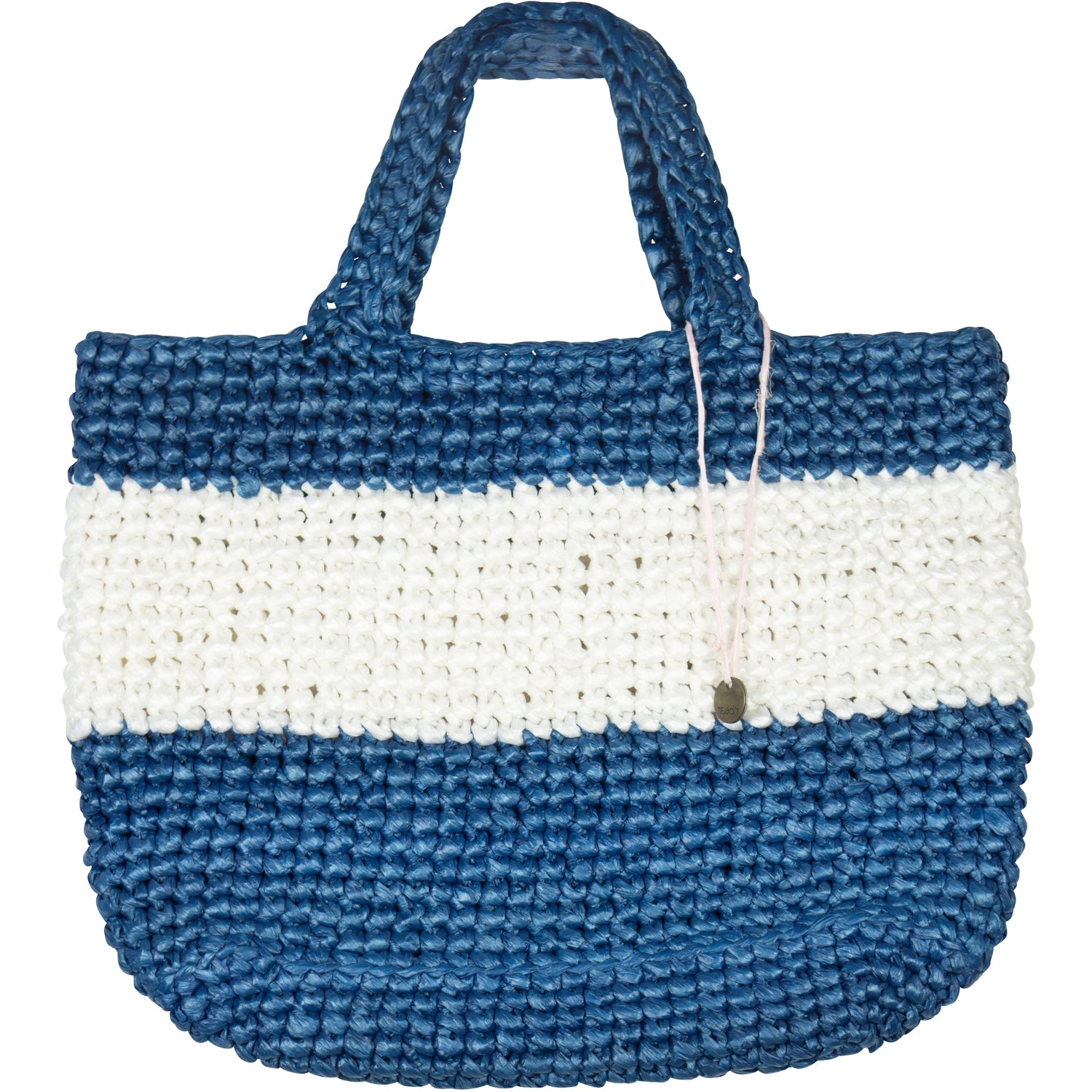 HAND WOVEN RECYCLED BEACH BAG