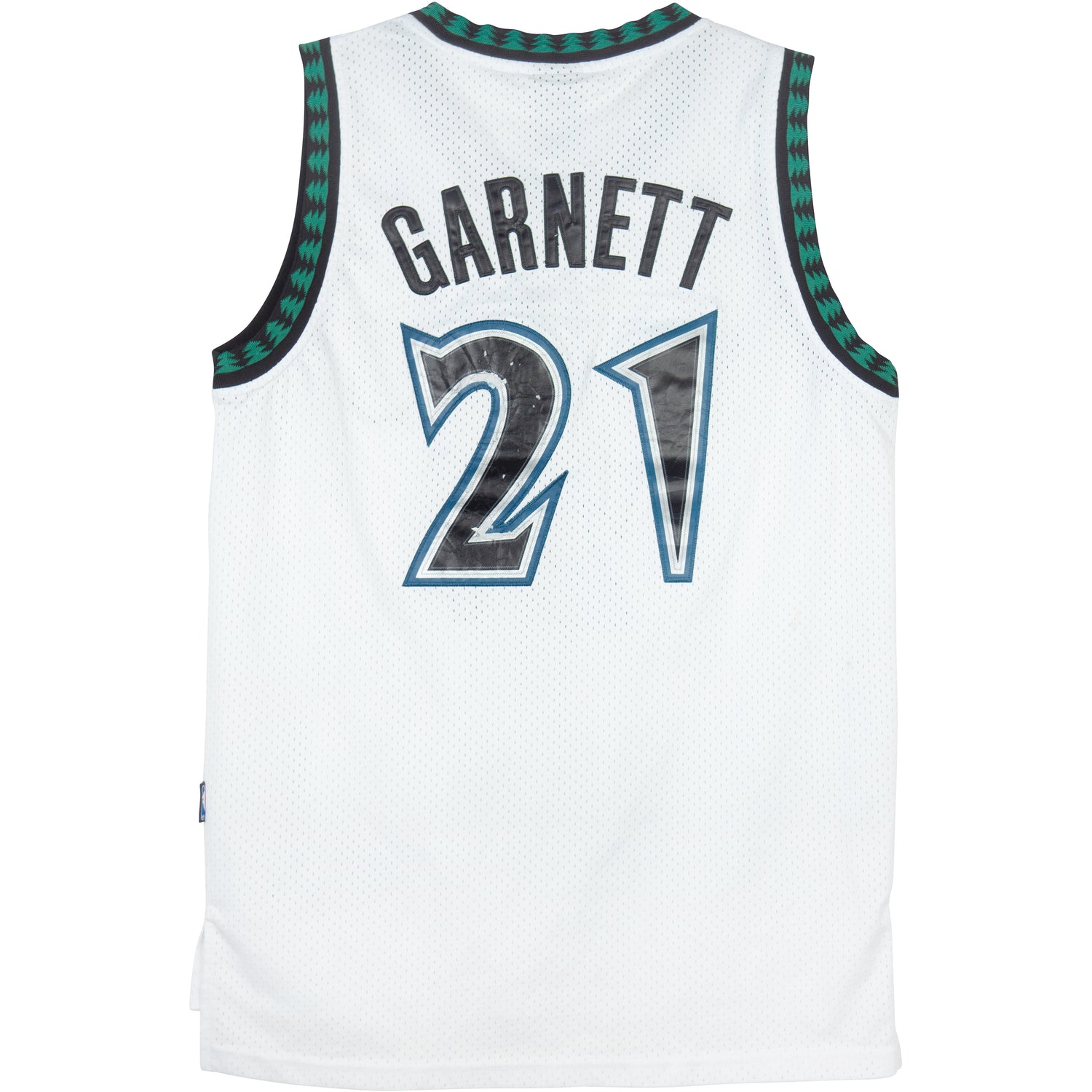 VINTAGE GARNETT TIMBERWOLVES NBA JERSEY