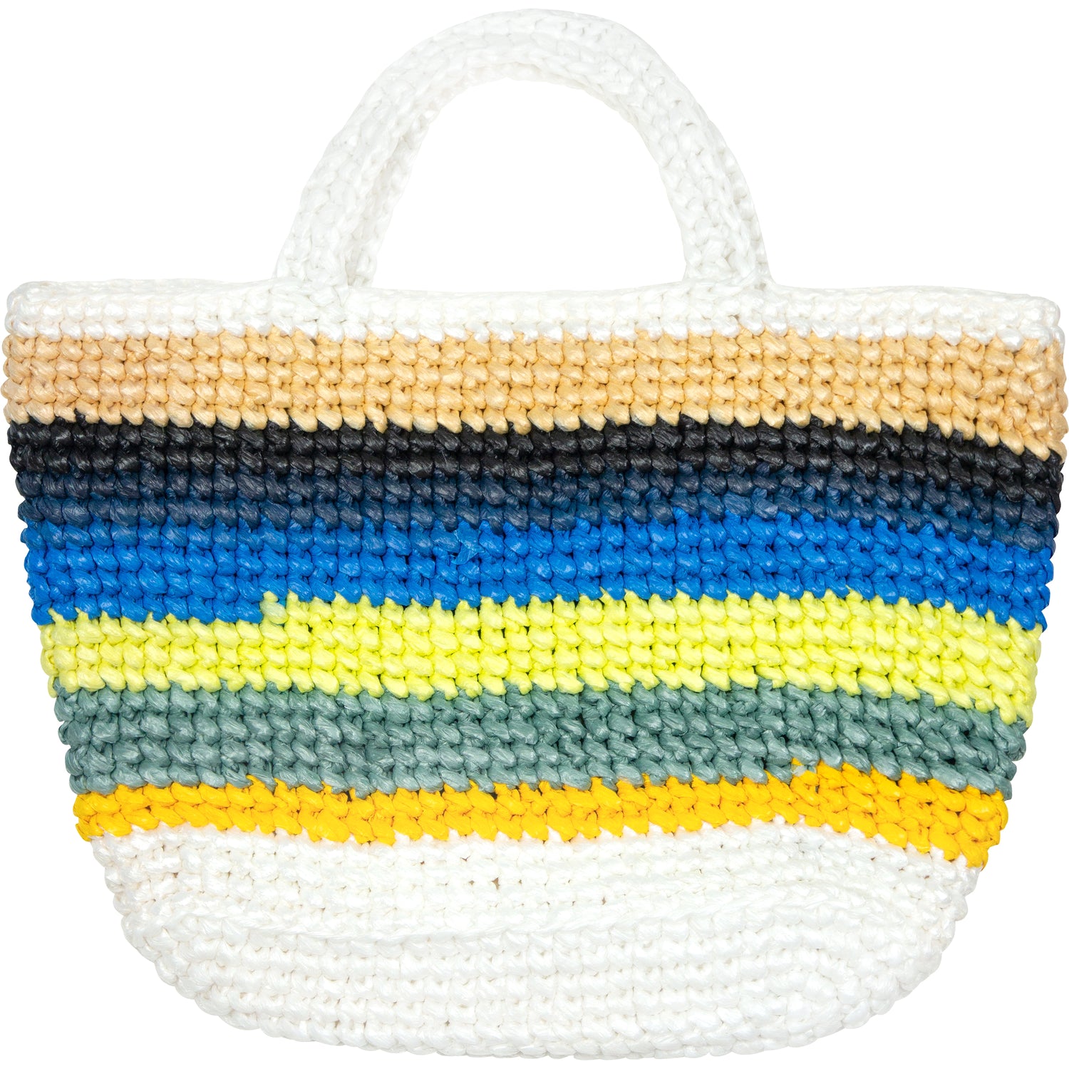 HAND WOVEN RECYCLED BEACH BAG