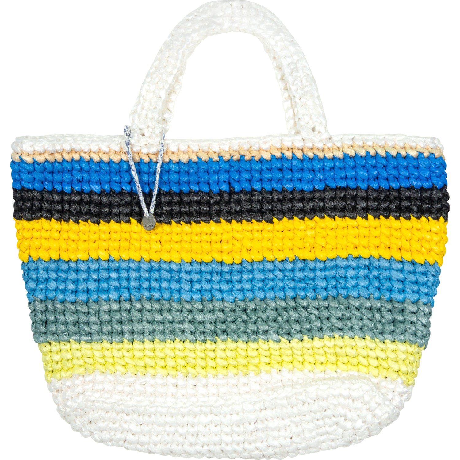 HAND WOVEN RECYCLED BEACH BAG