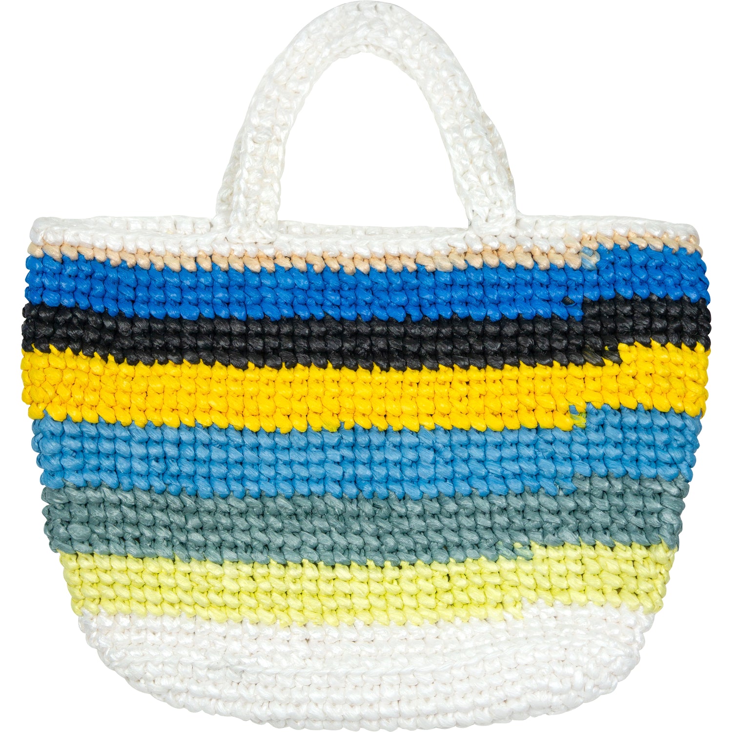 HAND WOVEN RECYCLED BEACH BAG