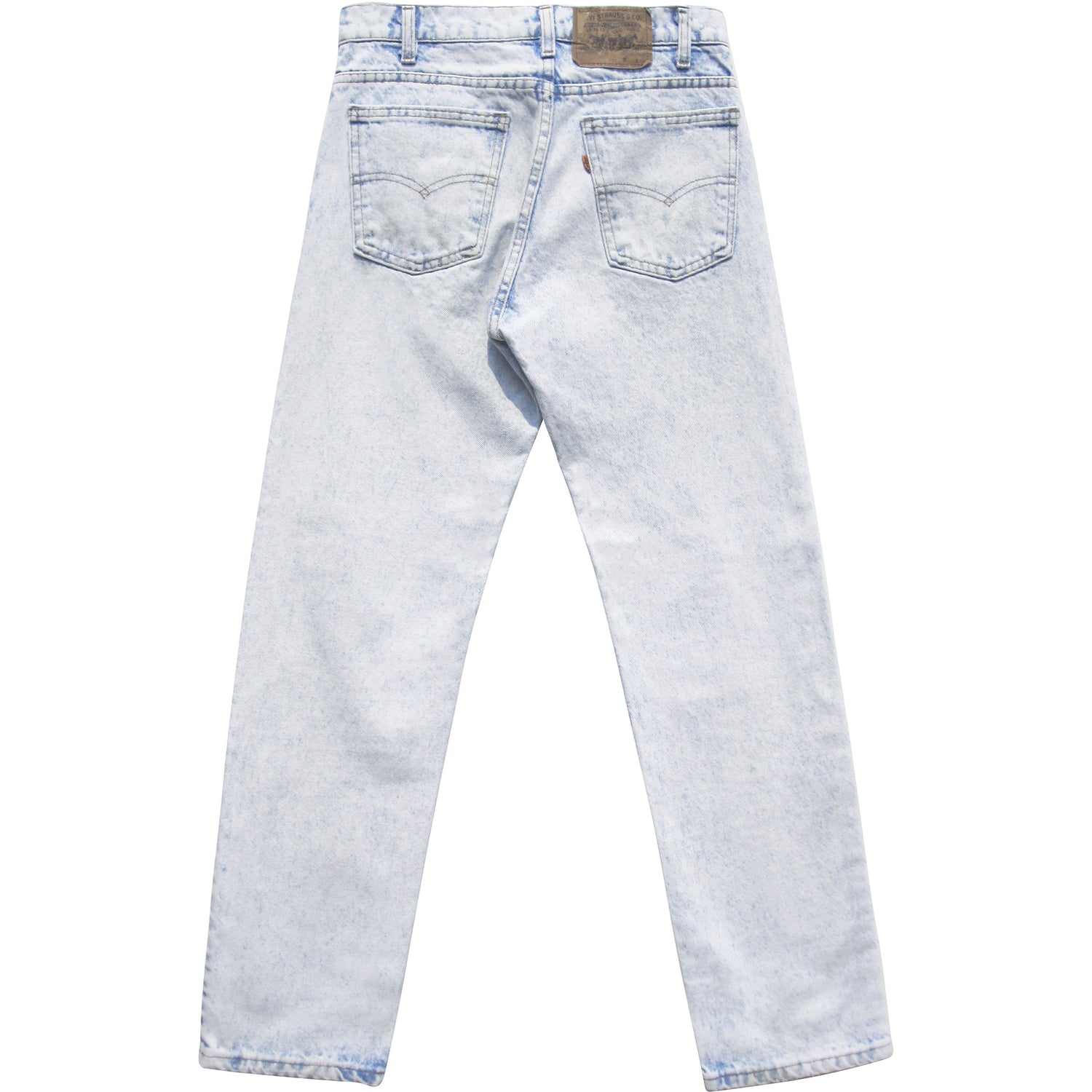 VINTAGE LEVI'S ACID WASH JEANS - SIZE 27