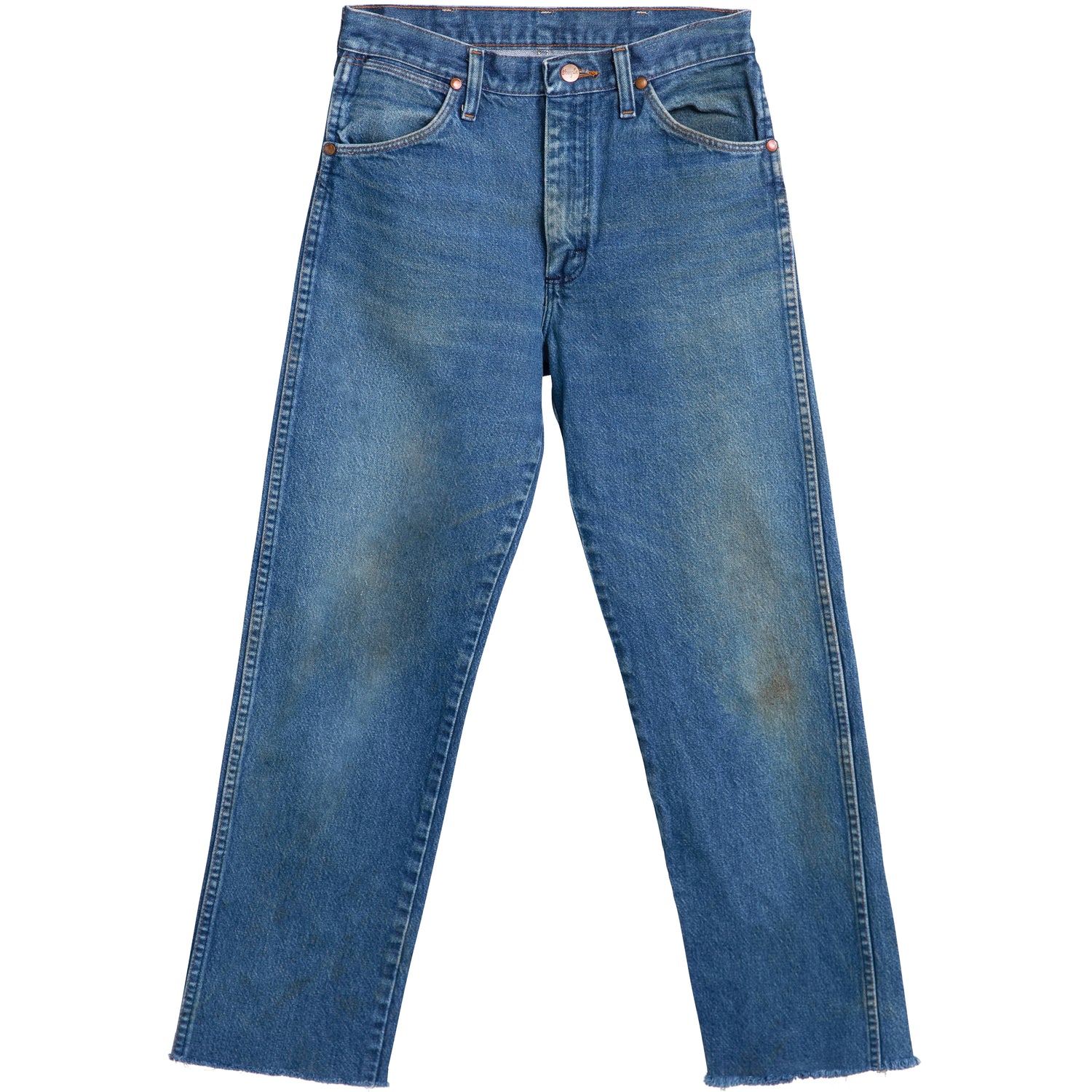 VINTAGE WRANGLER JEANS - DIRTY KNEE WORK JEANS - ALL SIZES