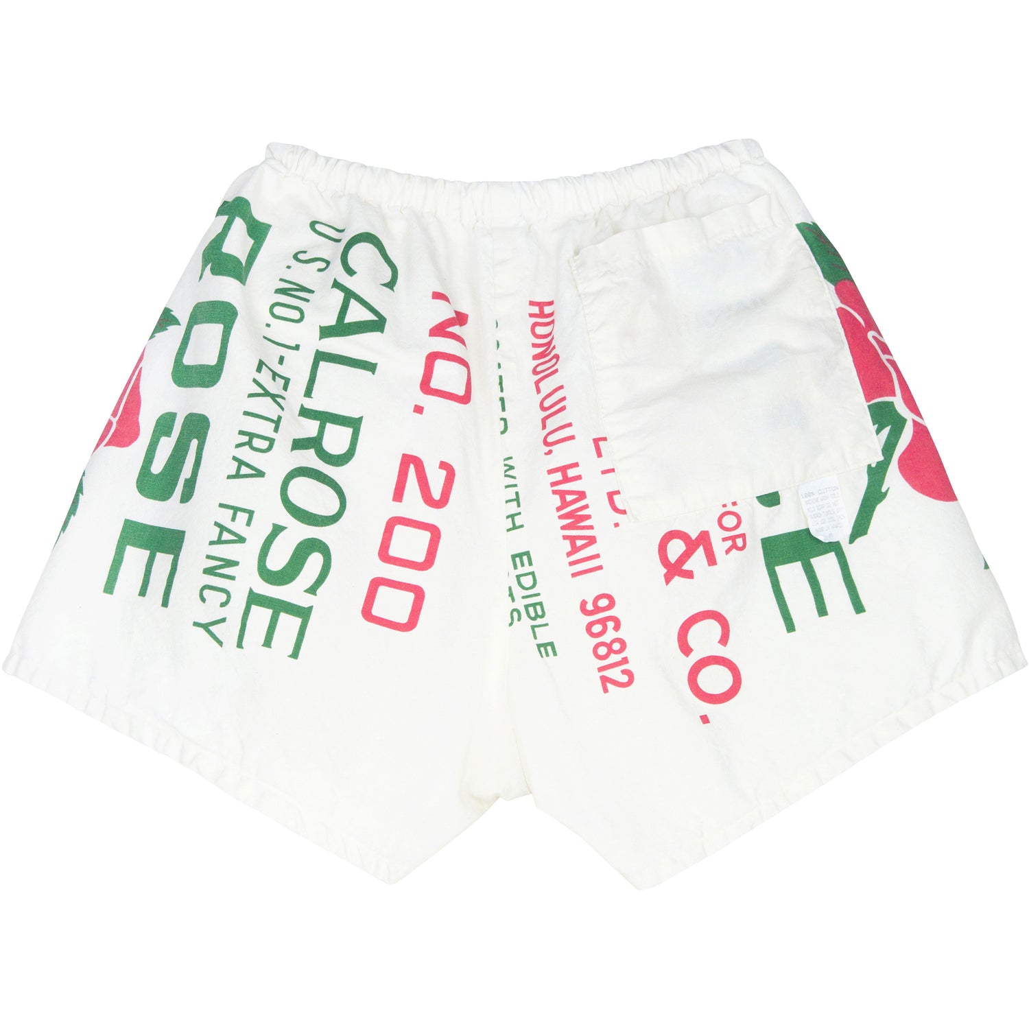 UPCYCLE HAWAII RICE BAG SHORTS
