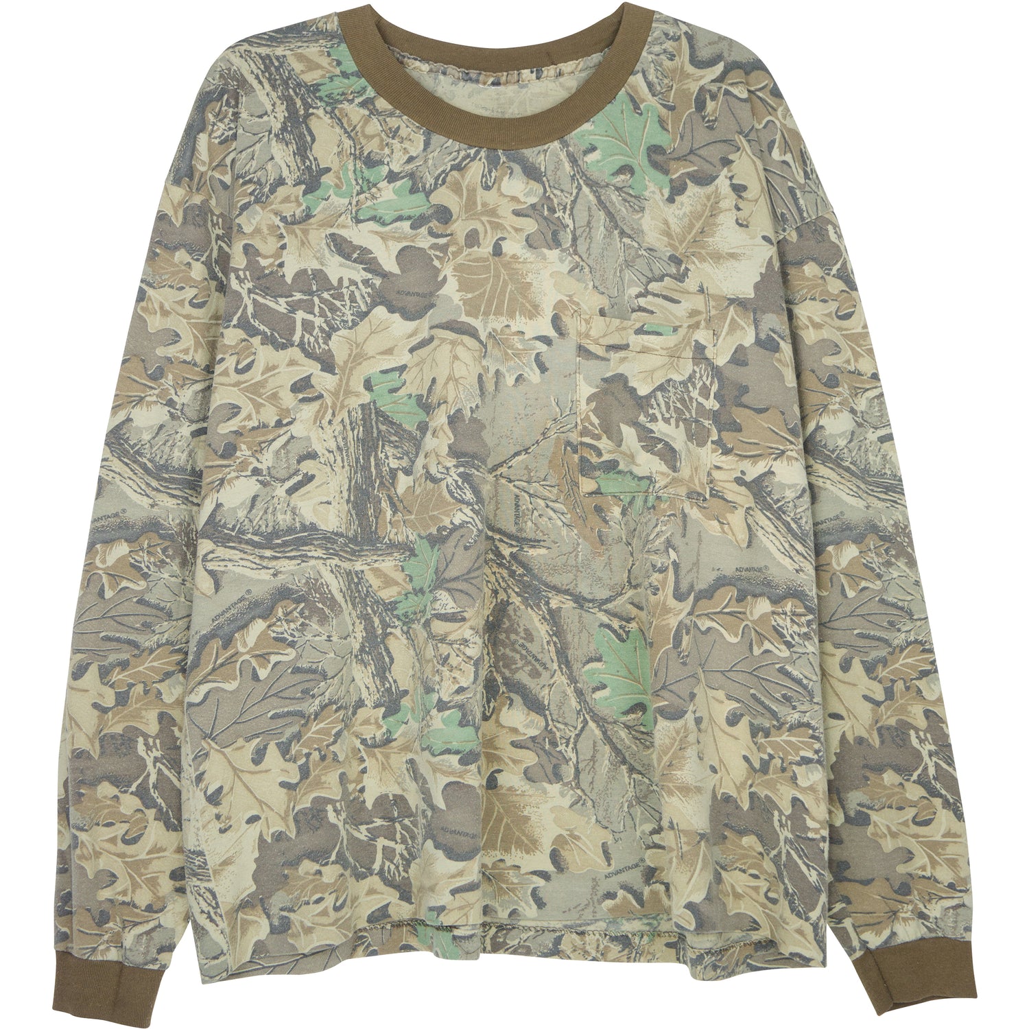 VINTAGE CAMO LONG SLEEVE TEE