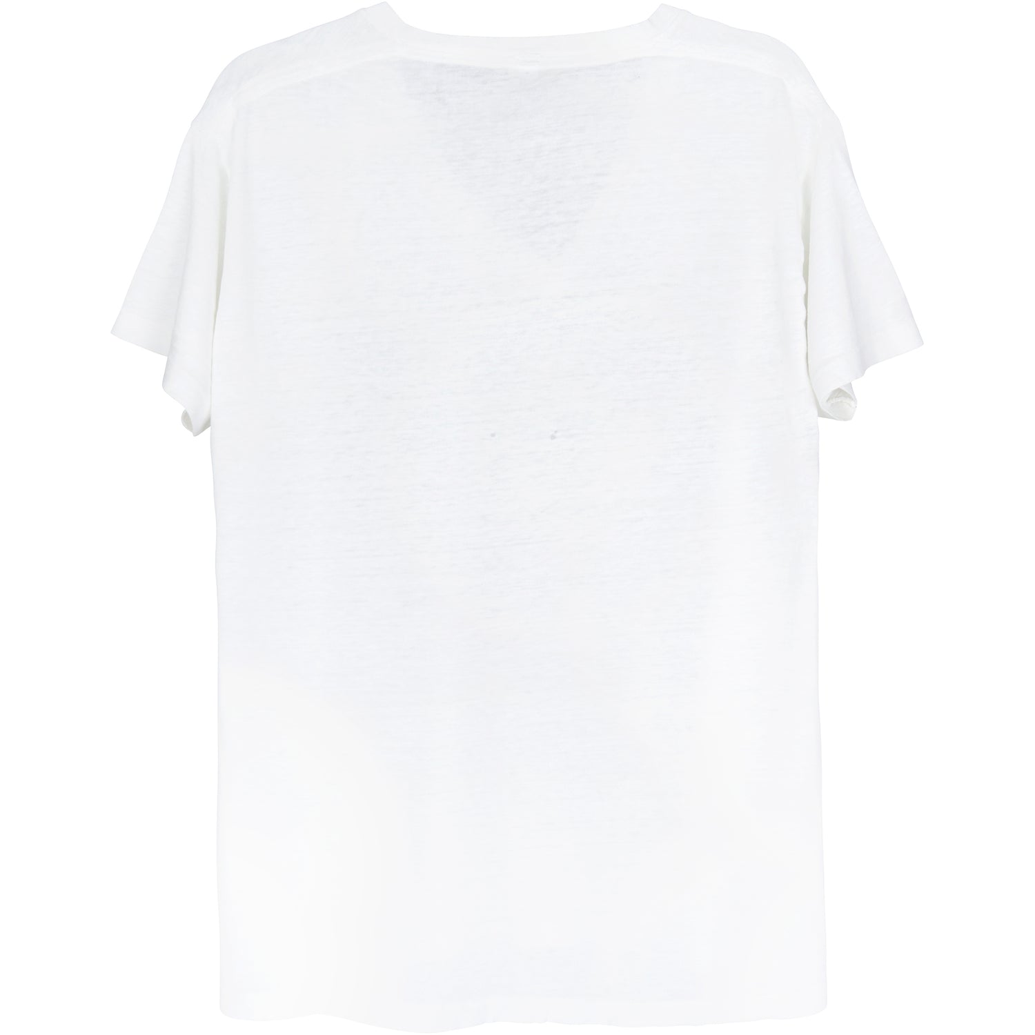 VINTAGE WHITE V-NECK T-SHIRT