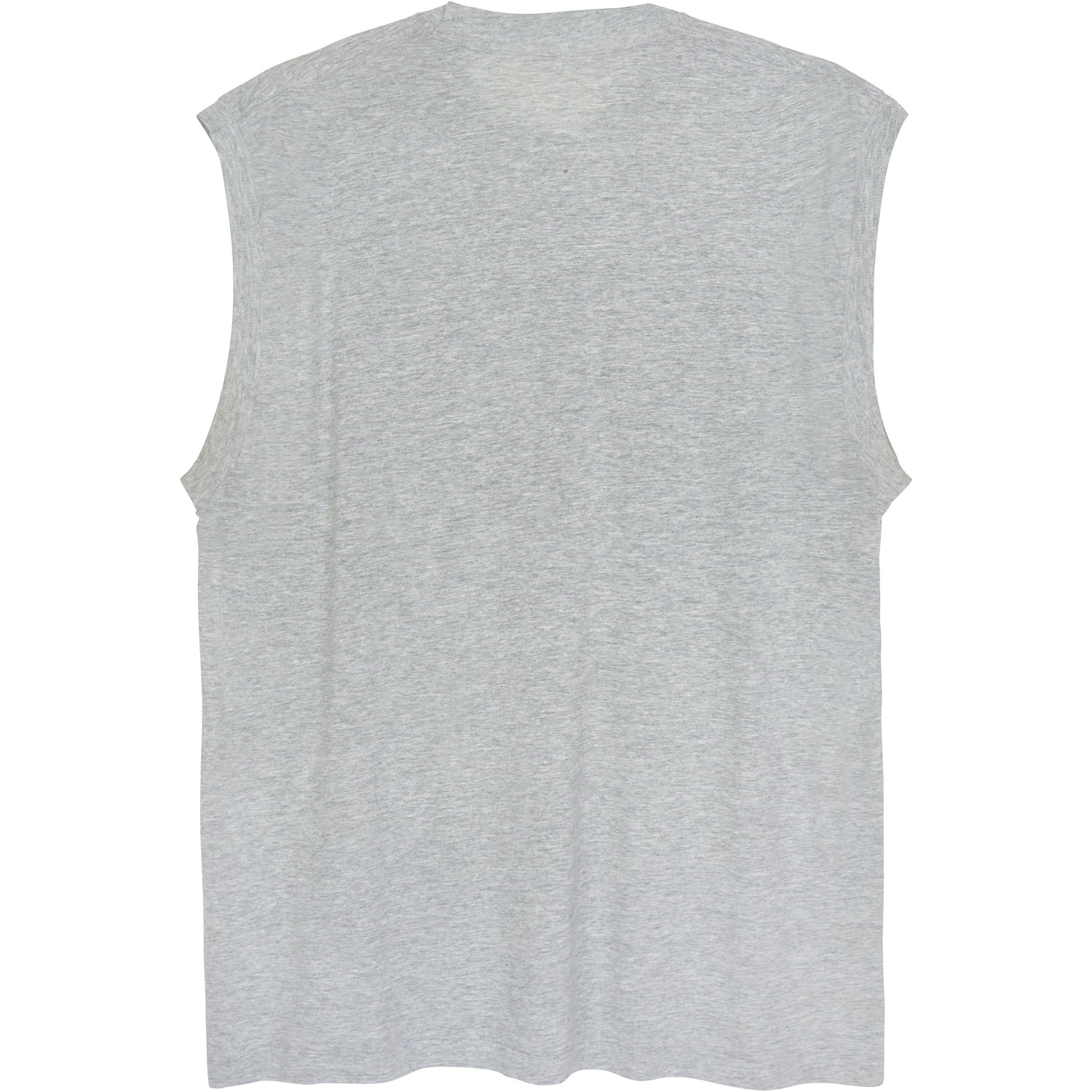 VINTAGE HEATHER GREY MUSCLE T-SHIRT