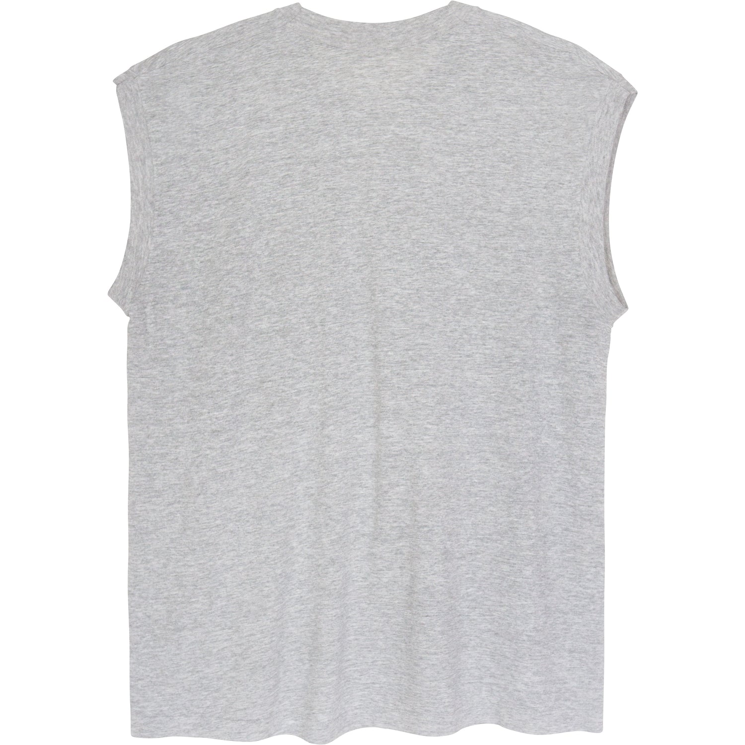 VINTAGE HEATHER GREY MUSCLE T-SHIRT