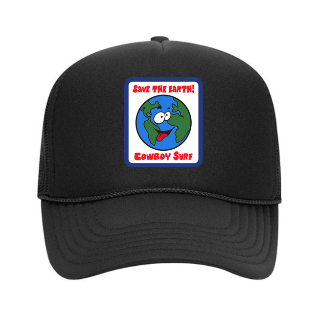 COWBOY SURF EARTH TRUCKER HAT