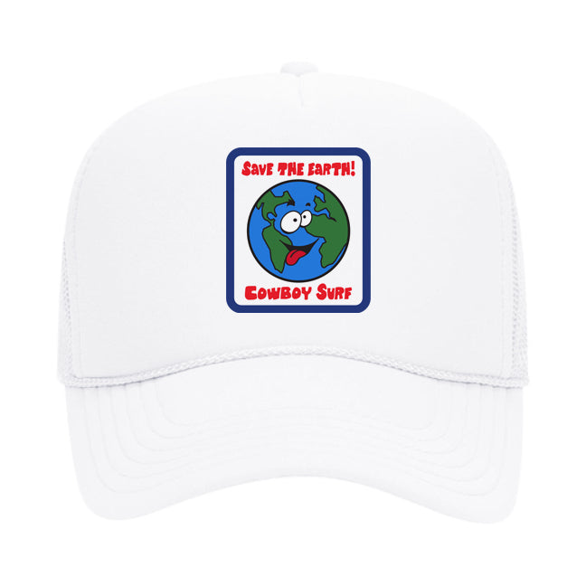 COWBOY SURF EARTH TRUCKER HAT