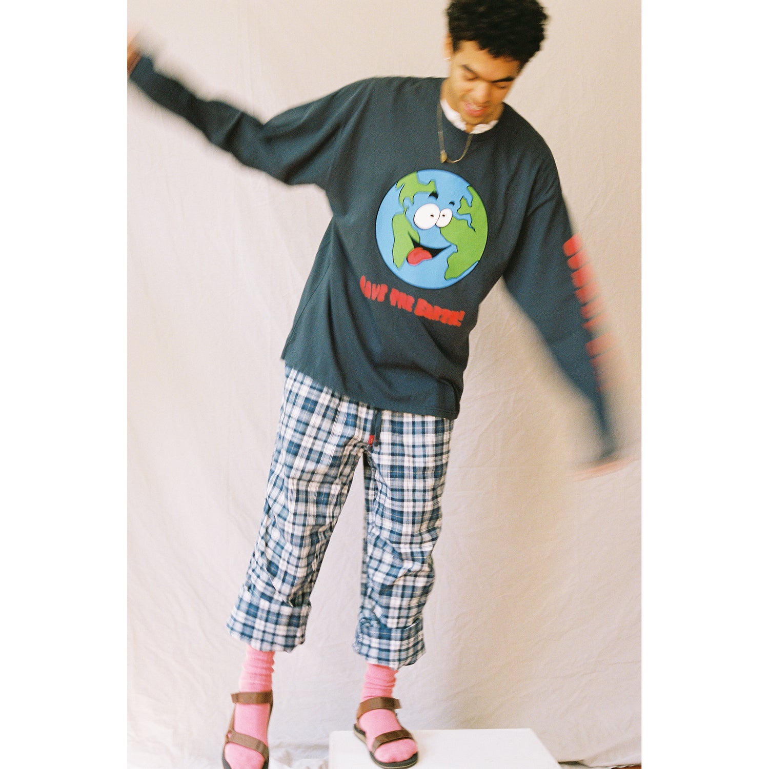 COWBOY SURF EARTH LONG SLEEVE TEE