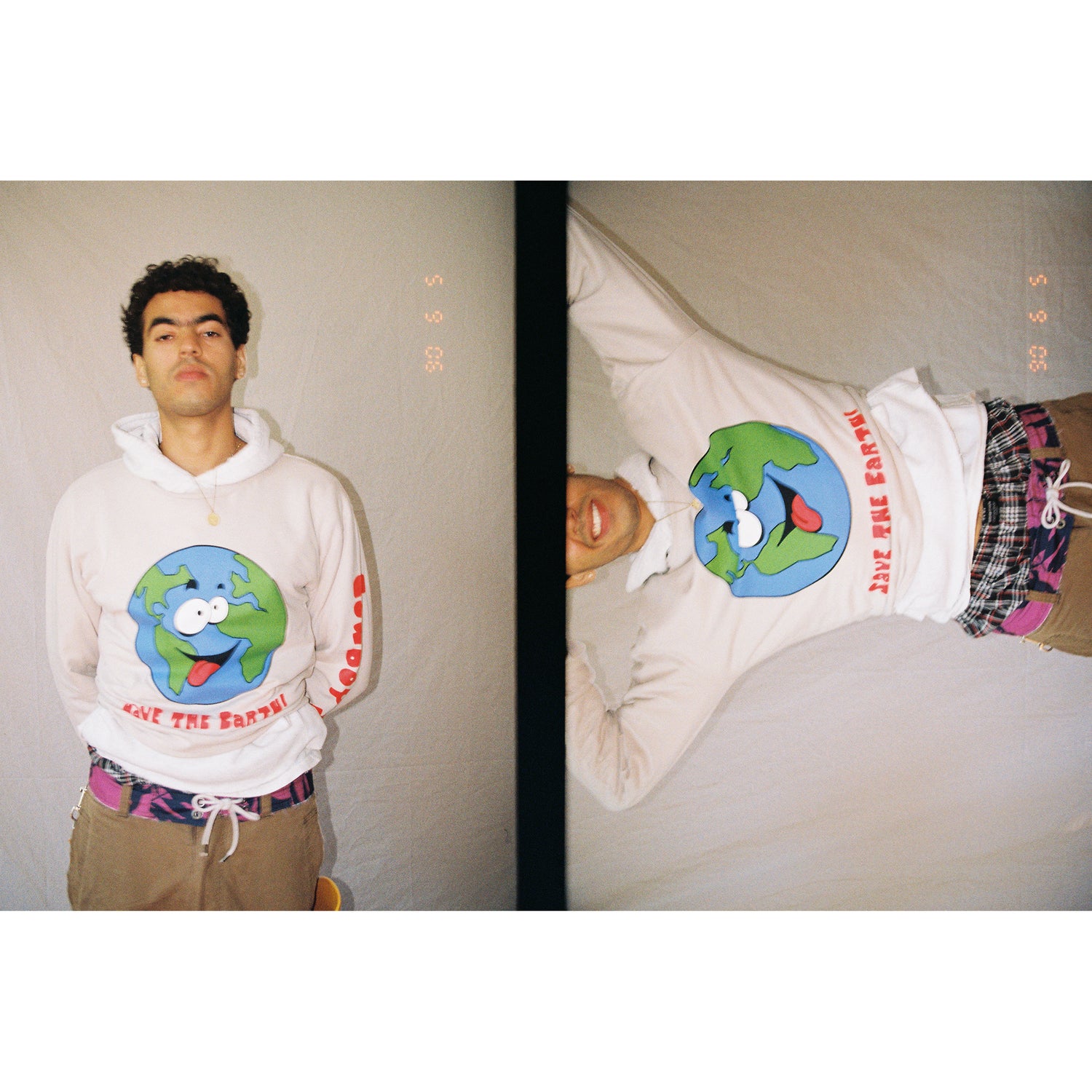 COWBOY SURF EARTH LONG SLEEVE TEE