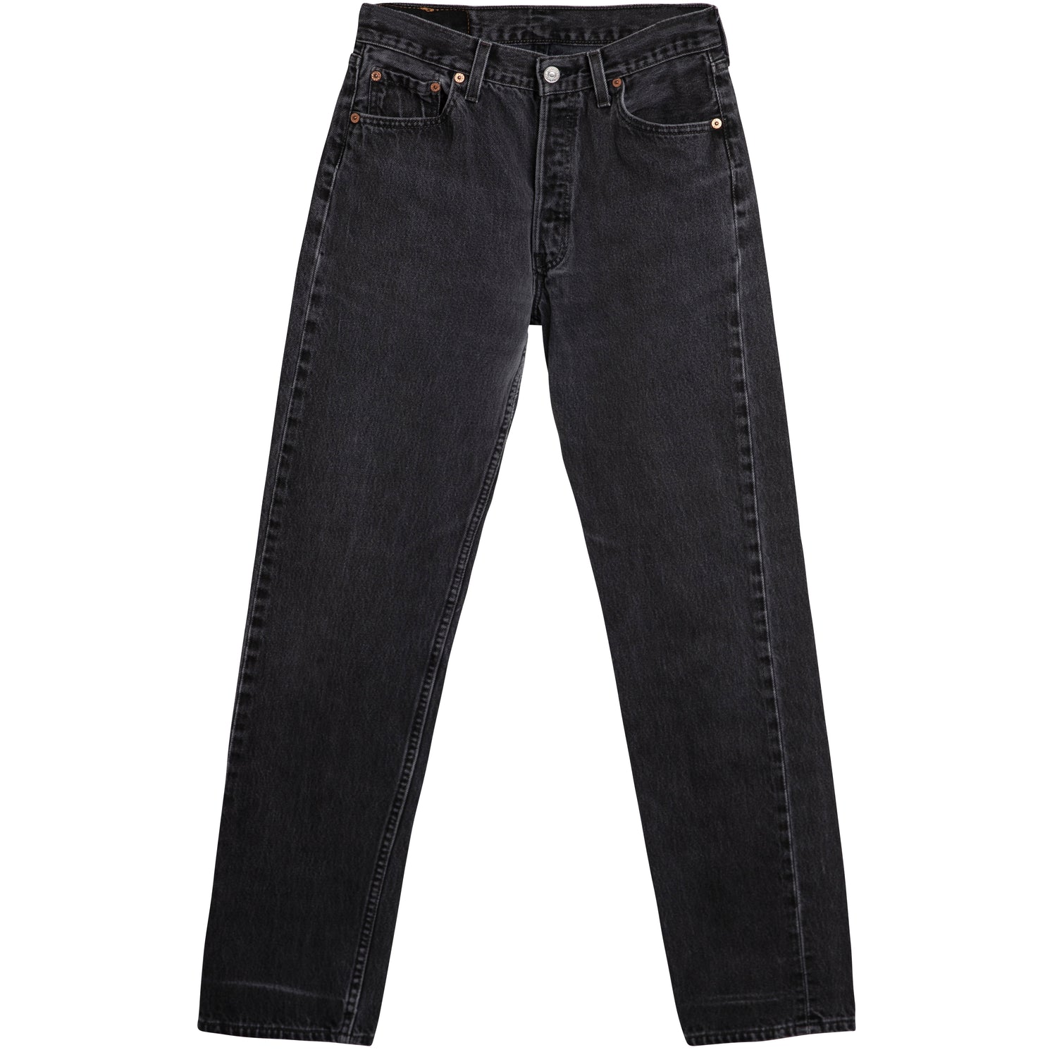 VINTAGE LEVI'S 501 JEANS - BLACK DARK WASH - ALL SIZES