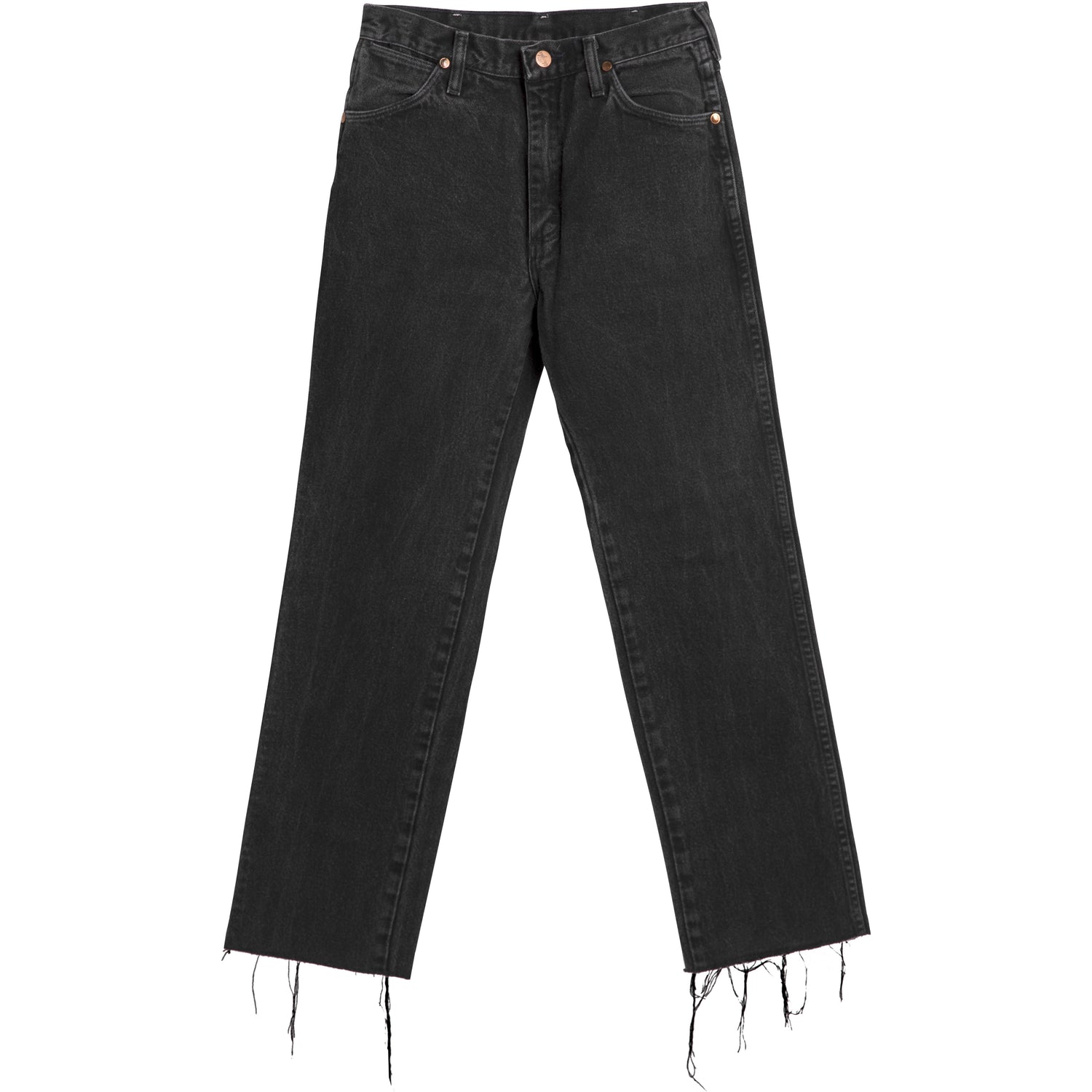 VINTAGE WRANGLER JEANS - BLACK CUT OFF - ALL SIZES