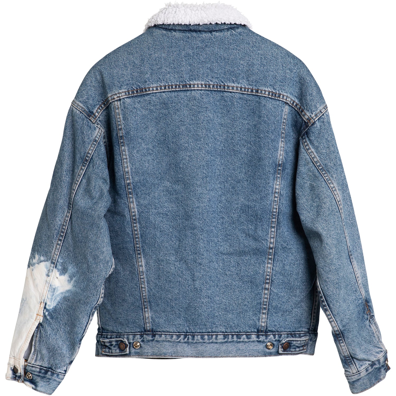 VINTAGE LEVI'S SHERPA DENIM JACKET