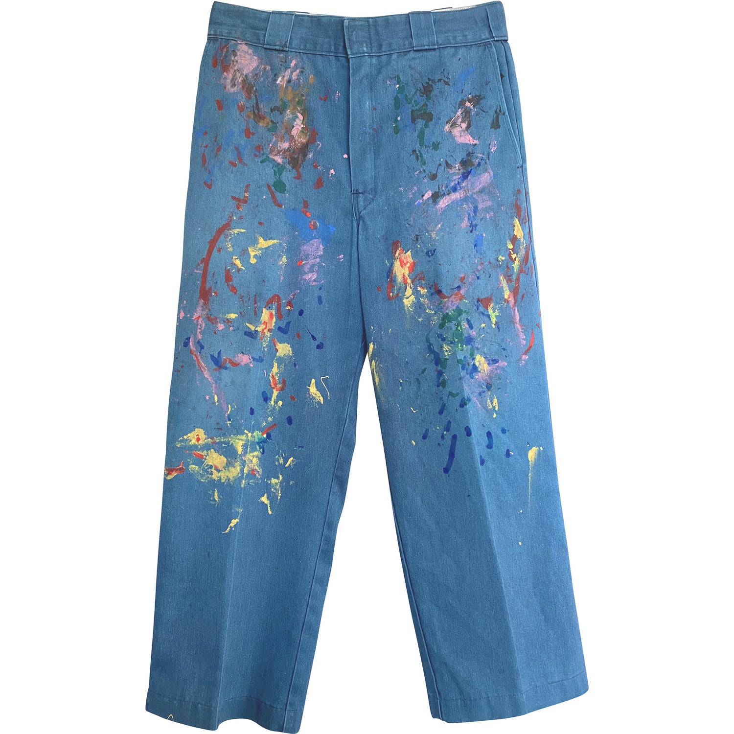VINTAGE BEAT UP DICKIES WORK PANTS - Size 29