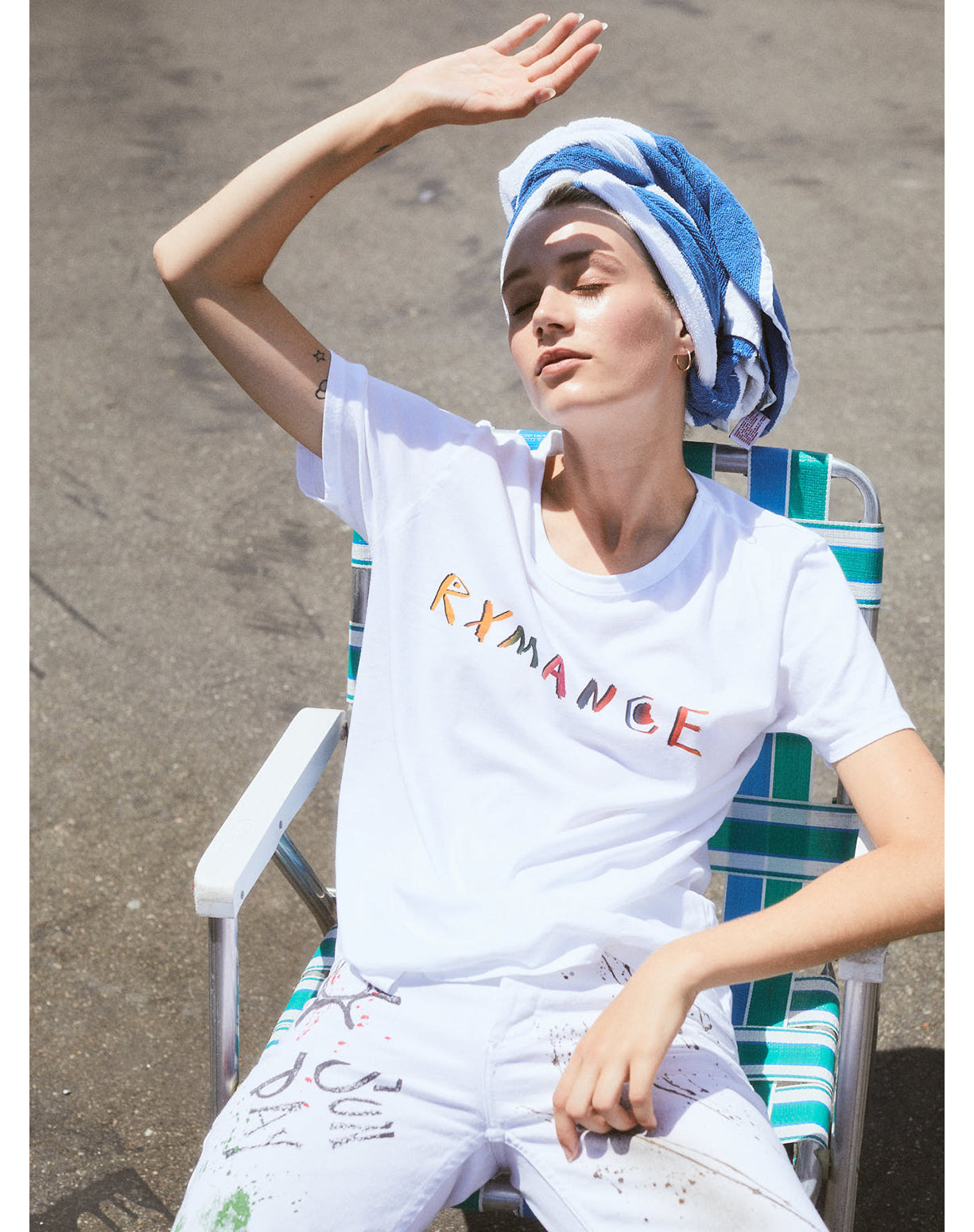 Drawer ドゥロワー RXMANCE ロマンス Tシャツ ピンク S