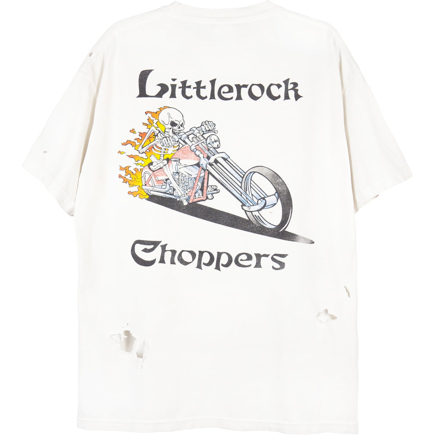 VINTAGE LITTLEROCK CHOPPERS MOTORCYCLE T-SHIRT
