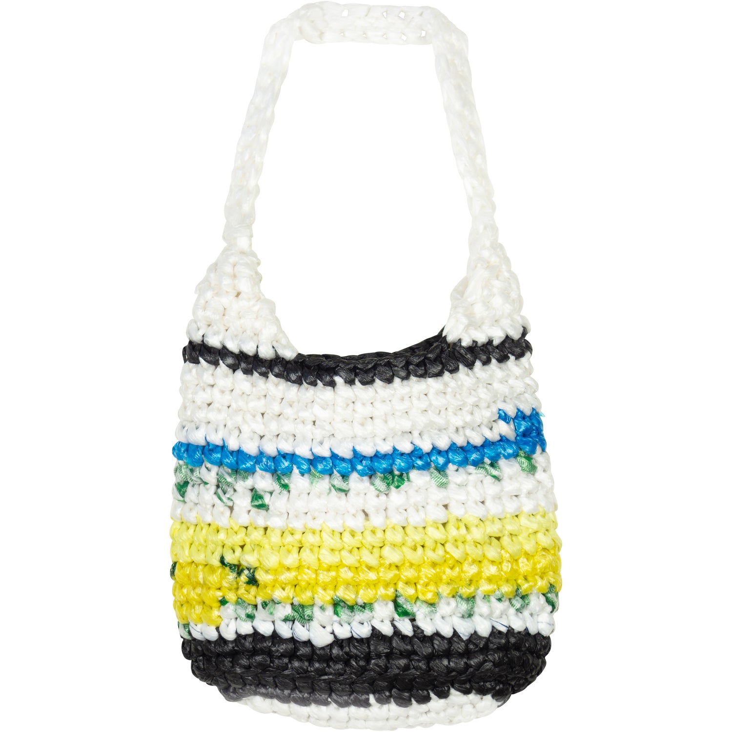 HAND WOVEN RECYCLED PLASTIC BAG