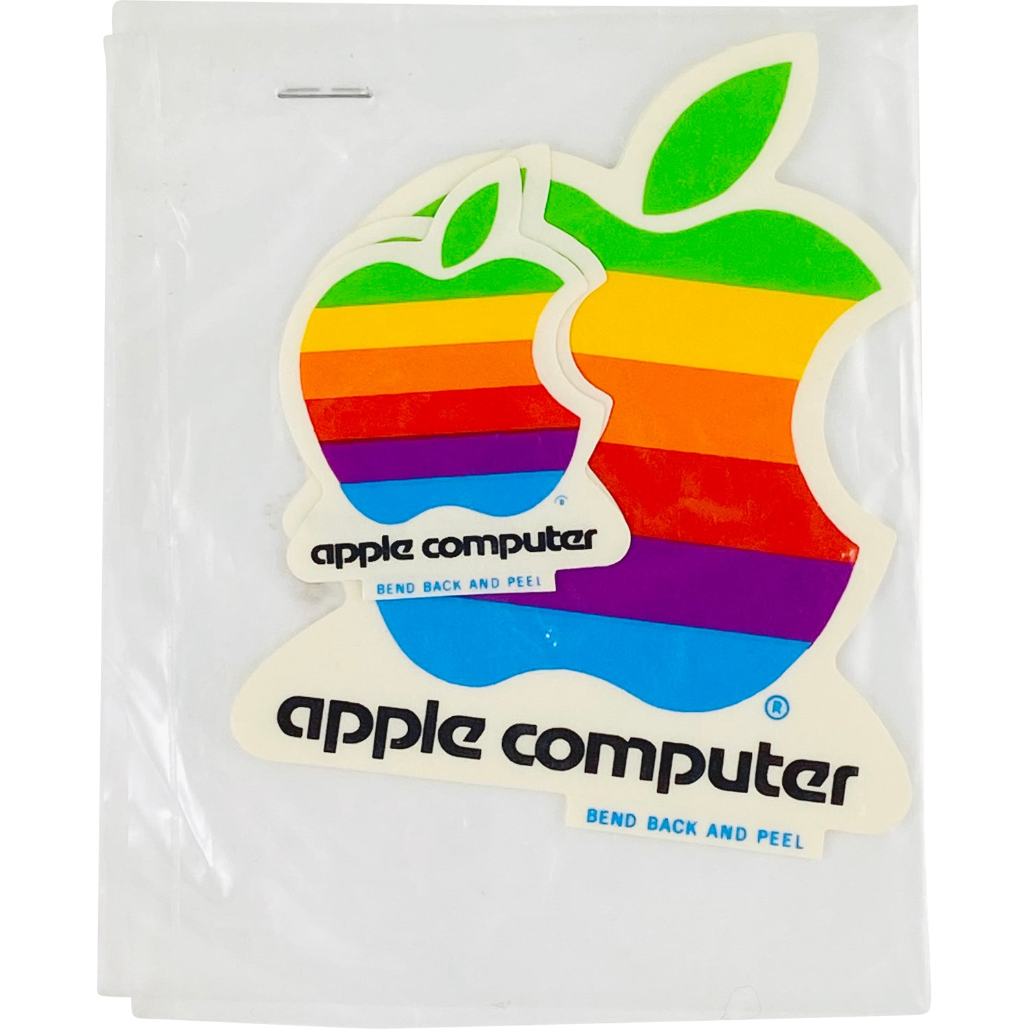 VINTAGE APPLE COMPUTER STICKER - SMALL