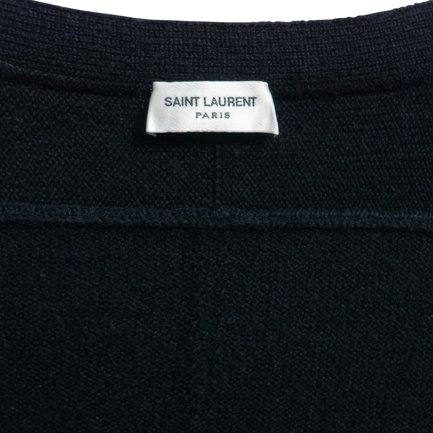 SAINT LAURENT CASHMERE CARDIGAN SWEATER