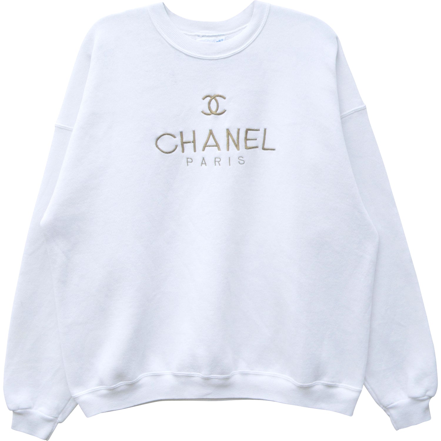 chanel embroidered t shirt xl