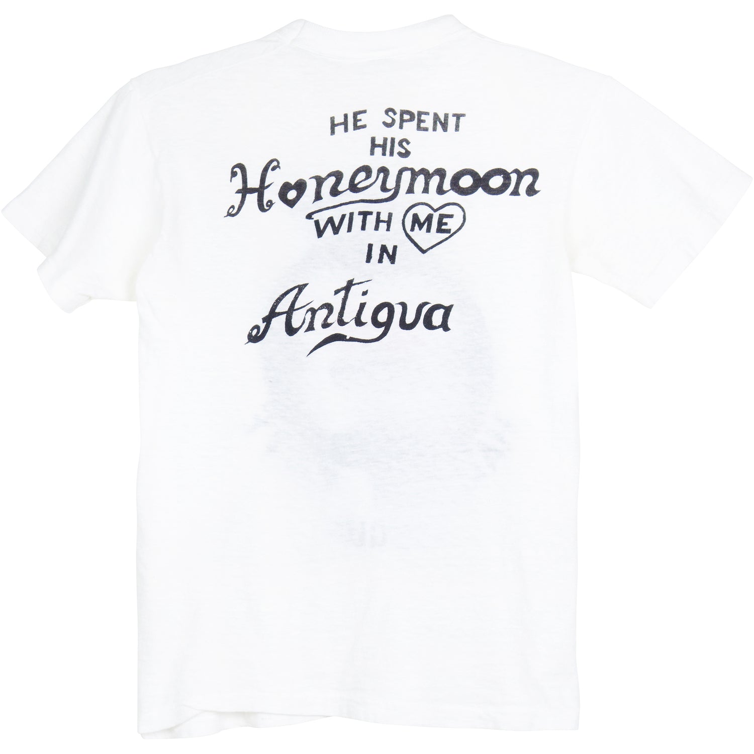 VINTAGE ANTIGUA HONEYMOON T-SHIRT