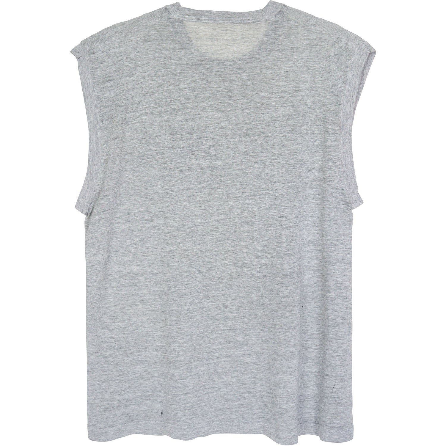 VINTAGE HEATHER GREY MUSCLE T-SHIRT