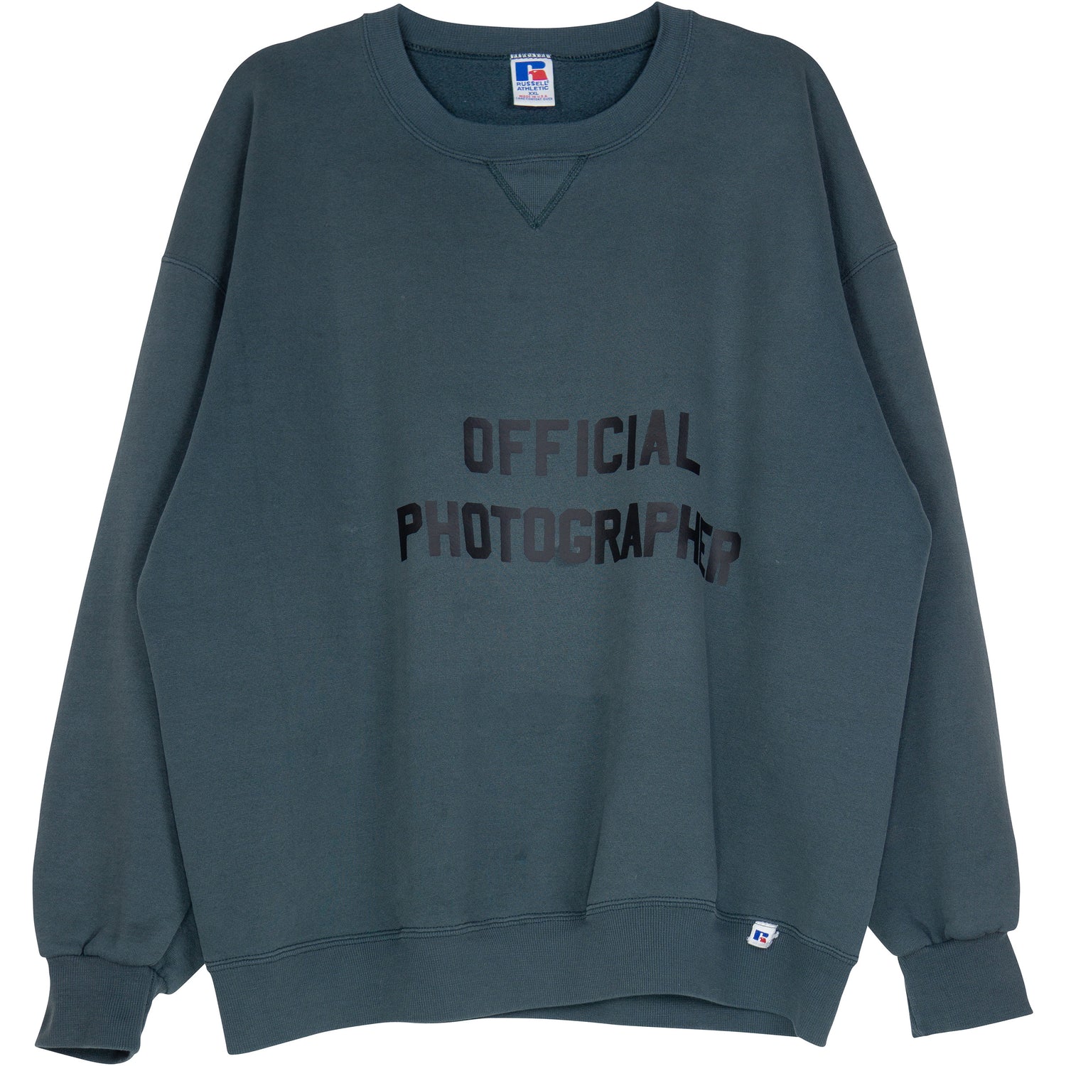 VINTAGE RUSSELL OFFICIAL PHOTOGRAPHER SWEATSHIRT