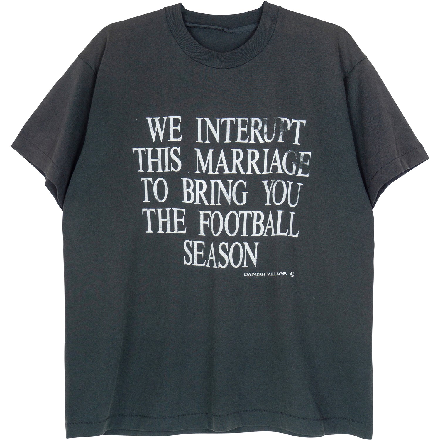 VINTAGE FOOTBALL MARRIAGE TEE