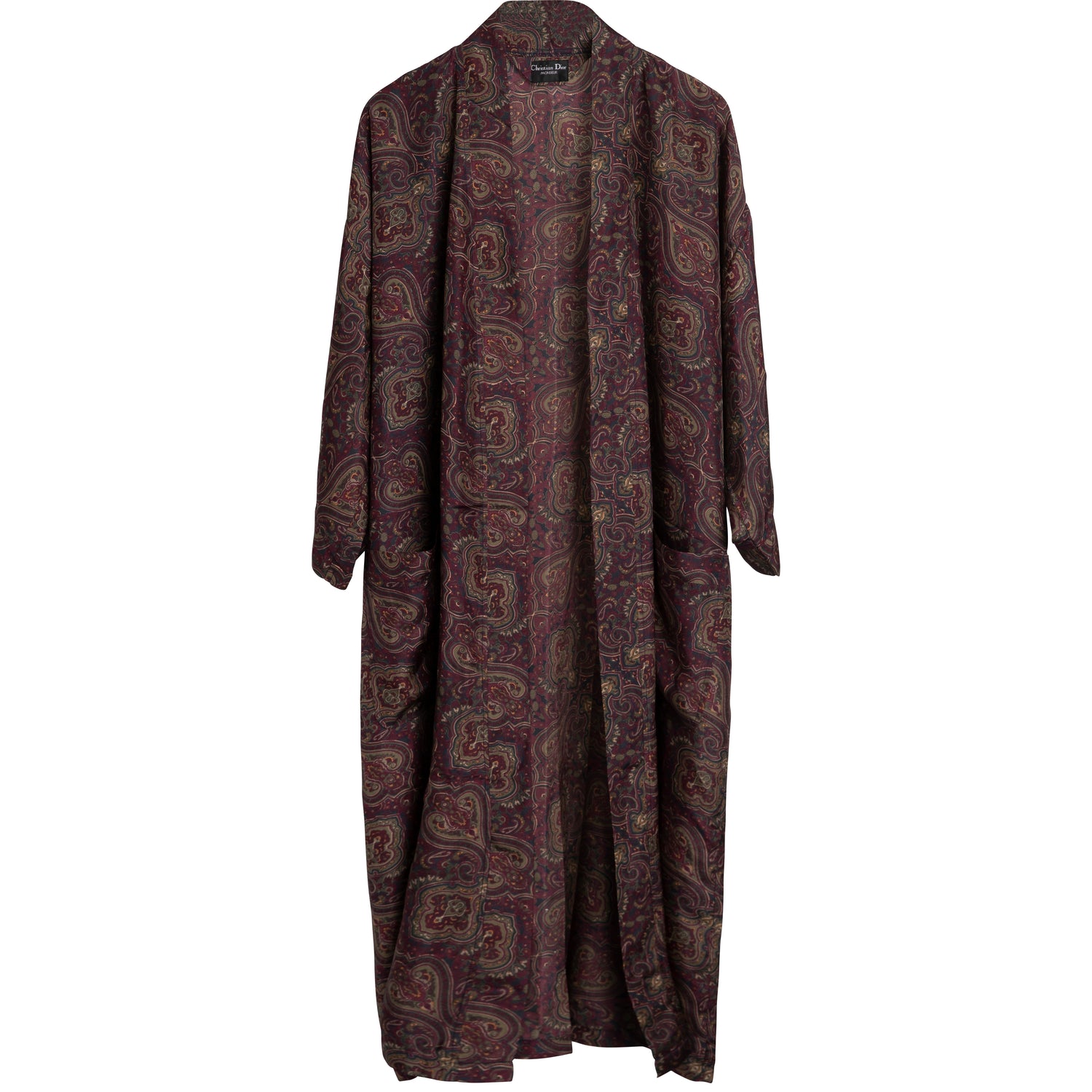 CHRISTIAN DIOR MONSIEUR SILK ROBE