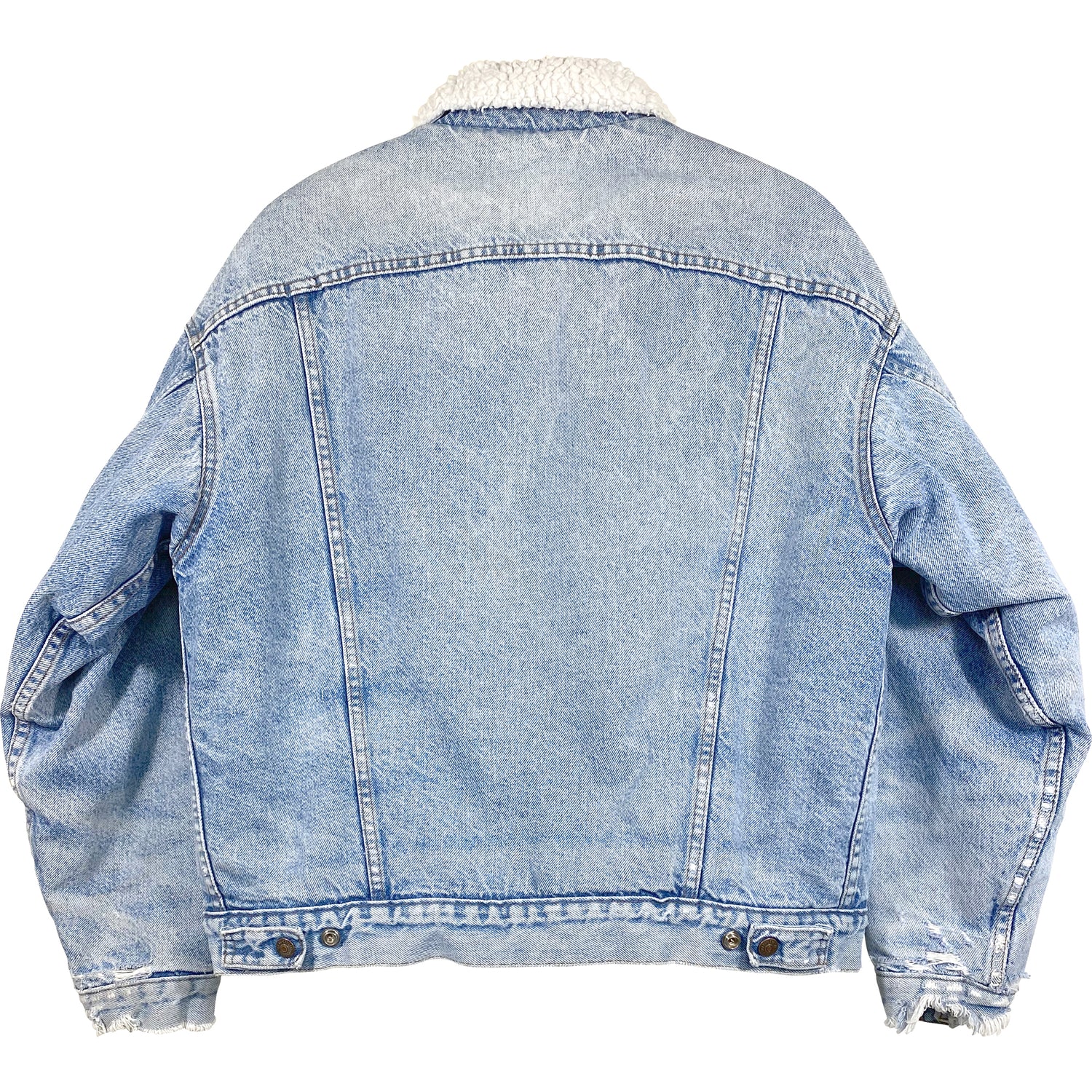 VINTAGE LEVI'S SHERPA DENIM JACKET