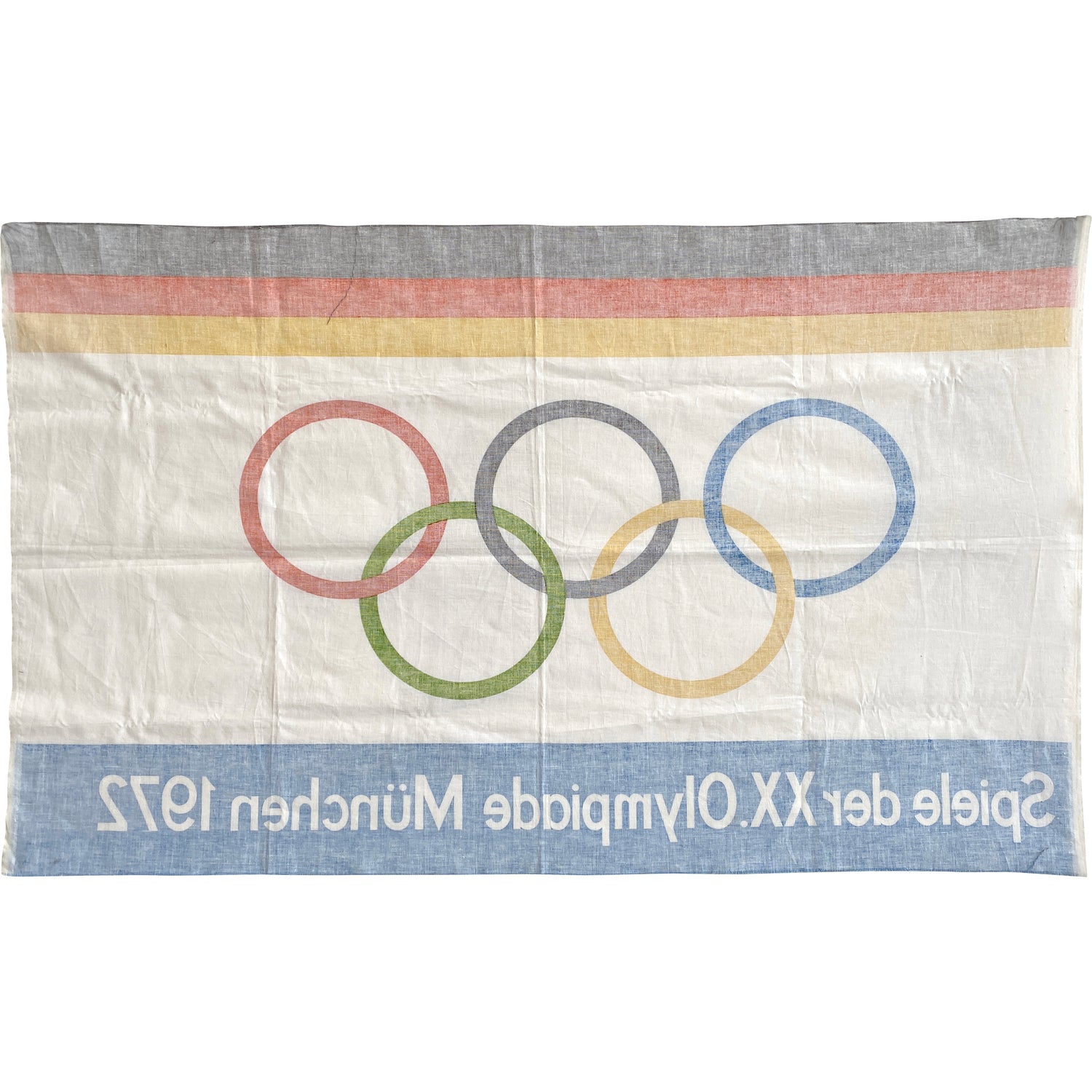VINTAGE 1972 OLYMPICS BANNER