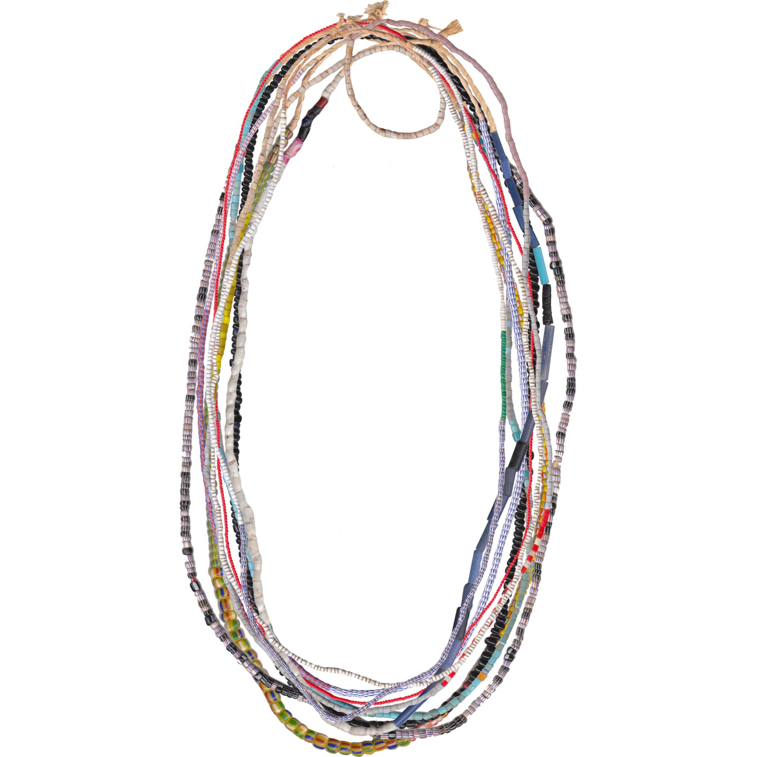 CURATED AFRICAN BEAD STRING X 10
