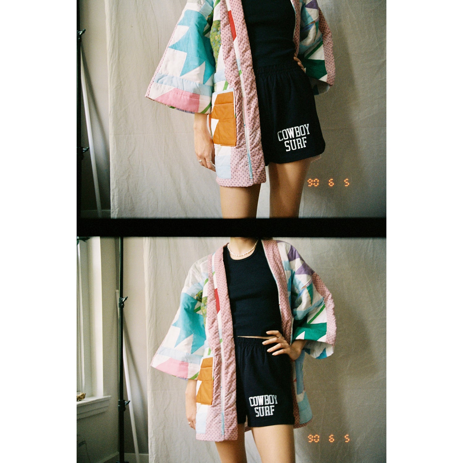 UPCYCLE BLANKET KIMONO